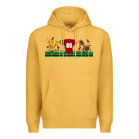 Mustard trophy cup american football uniform libbey glass Premium Hoodie - BundleAndBundleShop