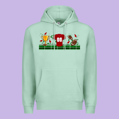 Trophy Cup American Football Uniform Libbey Glass Premium Hoodie Designed By Bundleandbundleshop