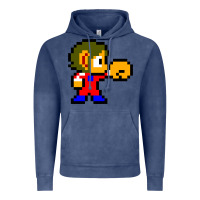 Vintage Denim alex kidd 1 Vintage Hoodie - lanVoArt