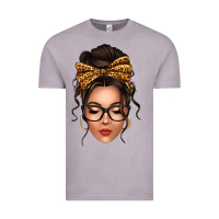 Vintage Zinc caucasian leopard messy bun Vintage Tee - texasbilliewilder