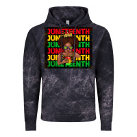 Cloud Black juneteenth cute kid Vintage Hoodie - TumblerDesignByShophia