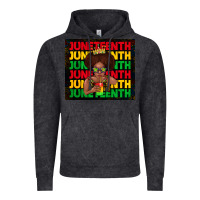 Vintage Black juneteenth cute kid Vintage Hoodie - TumblerDesignByShophia