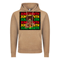 Juneteenth Cute Kid Vintage Hoodie | Teevron