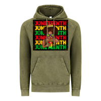 Vintage Olive juneteenth cute kid Vintage Hoodie - TumblerDesignByShophia