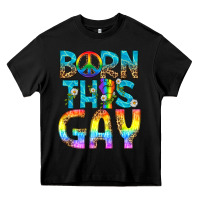 Black Western Born This Gay Heavy Core Tee - BundleAndBundleShop
