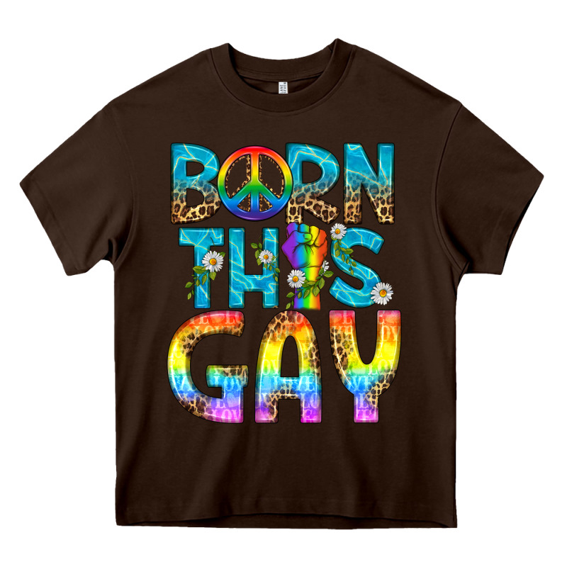 Western Born This Gay Heavy Core Tee by BundleAndBundleShop | Teevron