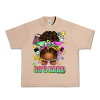 Burro 80's babe afro messy bun Urban Heavy Tee - texasbilliewilder