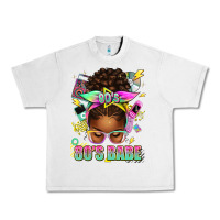 Lunar Rock 80's babe afro messy bun Urban Heavy Tee - texasbilliewilder
