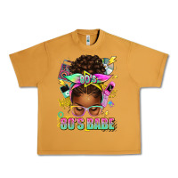 Peanut Butter 80's babe afro messy bun Urban Heavy Tee - texasbilliewilder