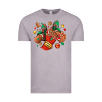 Vintage Zinc Christmas black girl sneakers Vintage Tee - RanaPortraitStore