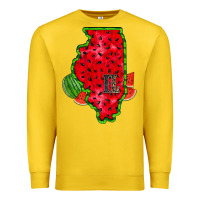 Lemon illinois watermelon Premium Sweatshirt - RacoonDesign