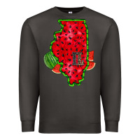 Smoke illinois watermelon Premium Sweatshirt - RacoonDesign