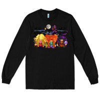 Black hocus pocus gnomes Long Sleeve Tee - CowGirlArtShop