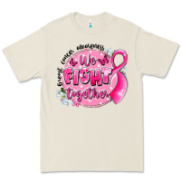 Bone breast cancer awareness we fight together Premium Tee - LillyAllenDesigns