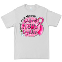 Dove Grey breast cancer awareness we fight together Premium Tee - LillyAllenDesigns