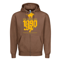 Chestnut steel ball run 1890 Zipper Hoodie - lanVoArt