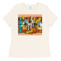 Bone Fall With Baby Goat Ladies Tee - LillyAllenDesigns