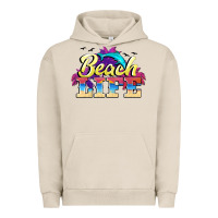 Pigment French Oak beach life Urban Hoodie - BarkalooDesign