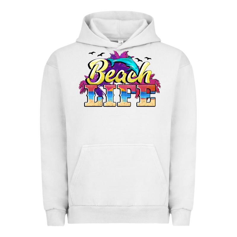 Beach Life Urban Hoodie by BarkalooDesign | Teevron