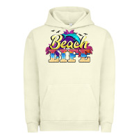 Pigment Pistachio beach life Urban Hoodie - BarkalooDesign