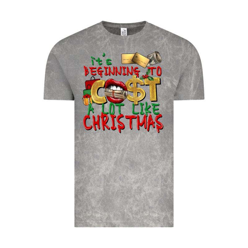 It's Beginning To Cost A Lot Like Christmas Vintage Tee by NancyCooperArtShop | Teevron