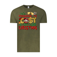 Vintage Olive It's beginning to cost a lot like Christmas Vintage Tee - NancyCooperArtShop