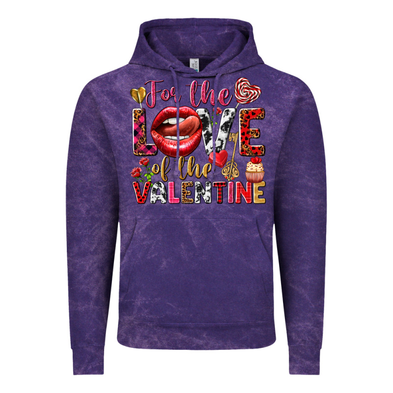 For The Love Of The Valentine Vintage Hoodie by HowdyJamesFarm | Teevron