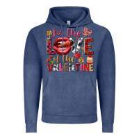 Vintage Denim For the love of the Valentine Vintage Hoodie - HowdyJamesFarm