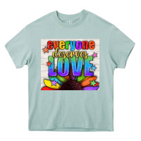 Arona Everyone Deserves Love Pride LGBTQ+ Tumbler Heavy Core Tee - BundleAndBundleShop