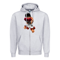 Heather Grey ippo makunouchi Zipper Hoodie - lanVoArt