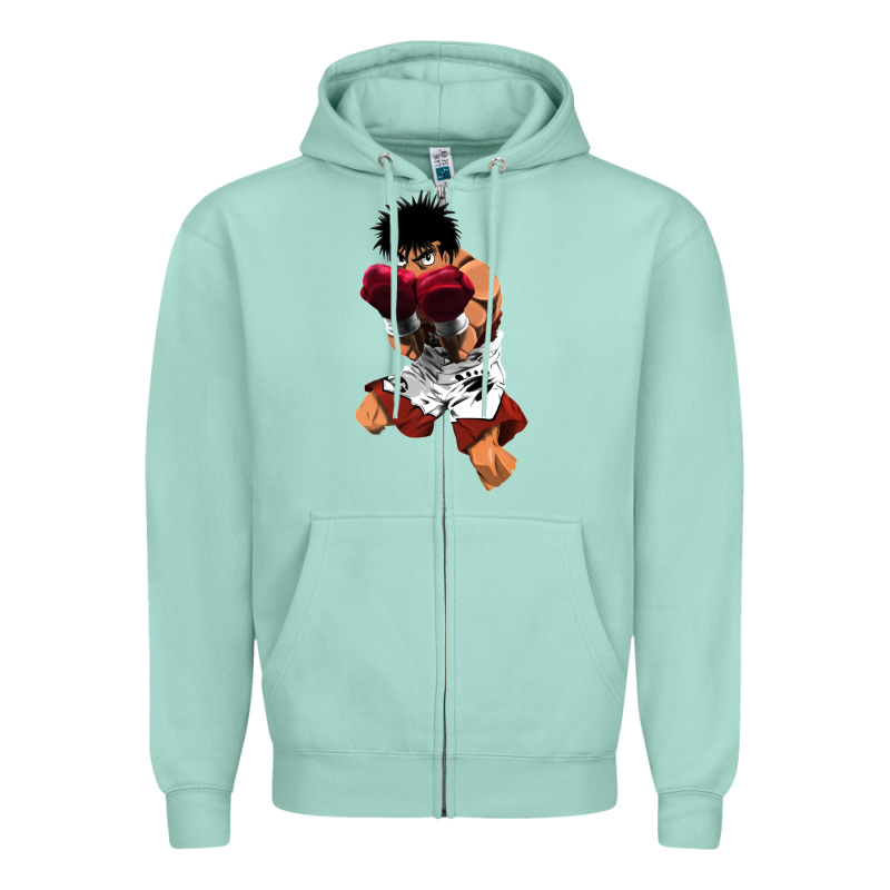 Ippo Makunouchi Zipper Hoodie by lanVoArt | Teevron