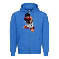 True Royal ippo makunouchi Zipper Hoodie - lanVoArt