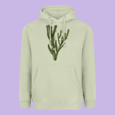 Cereus Jamacaru Heavyweight Hoodie Designed By Lillyallendesigns