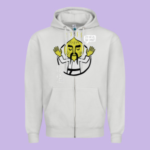 Parappa Zipper Hoodie Designed By Lanvoart