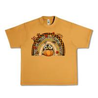 Peanut Butter Fall rainbow pumpkin Urban Heavy Tee - NancyCooperArtShop