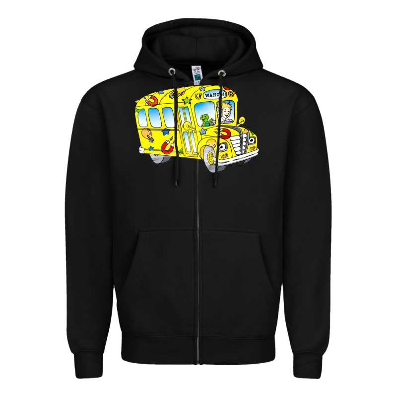 The Magic School Bus Zipper Hoodie by lanVoArt | Teevron