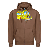 Chestnut the magic school bus Zipper Hoodie - lanVoArt