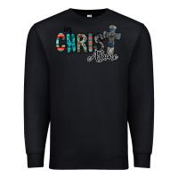 Black in christ alone Premium Sweatshirt - RacoonDesign