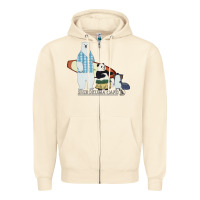 Sandshell shirokuma cafe Zipper Hoodie - lanVoArt