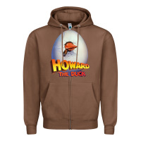 Chestnut howard the duck Zipper Hoodie - lanVoArt