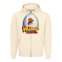Sandshell howard the duck Zipper Hoodie - lanVoArt
