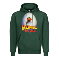 Sports Green howard the duck Zipper Hoodie - lanVoArt