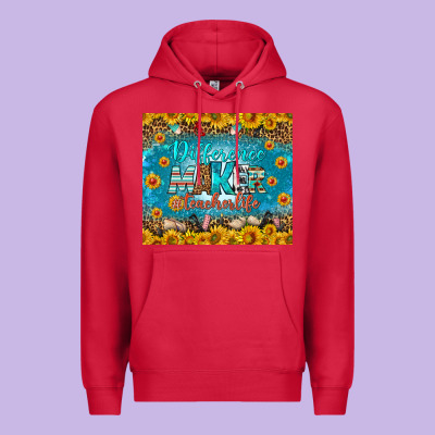 Difference Maker Teacher Life Tumbler Premium Hoodie Designed By Bundleandbundleshop
