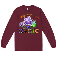 Burgundy make your own magic Long Sleeve Tee - CowGirlArtShop