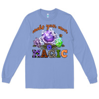 Colony Blue make your own magic Long Sleeve Tee - CowGirlArtShop