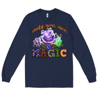 Navy make your own magic Long Sleeve Tee - CowGirlArtShop