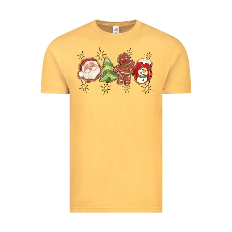 Christmas Gingerbread Cookies Vintage Tee by texasbilliewilder | Teevron
