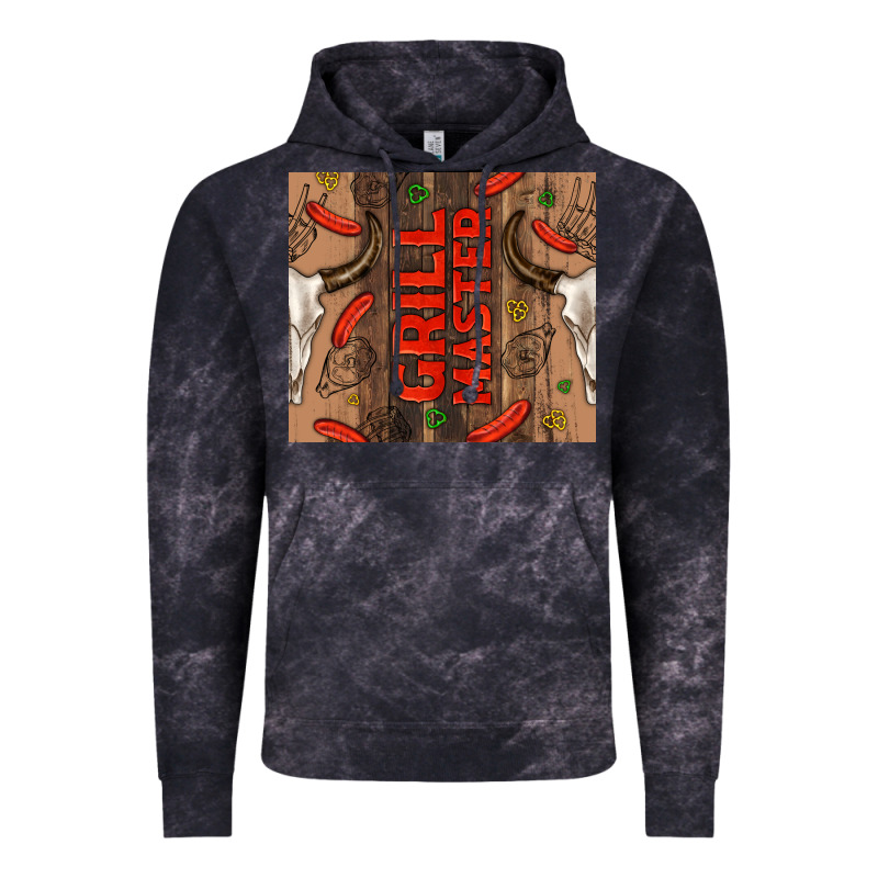 Grill Master With Bull Skull Vintage Hoodie by TumblerDesignByShophia | Teevron