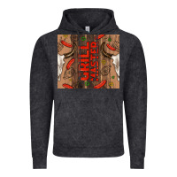 Vintage Black grill master with bull skull Vintage Hoodie - TumblerDesignByShophia