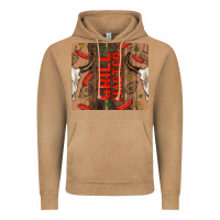 Vintage Camel grill master with bull skull Vintage Hoodie - TumblerDesignByShophia